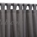 Outdoor Curtains CUR84CLS 54 in. x 84 in. Sunbrella Outdoor Curtain with Tabs - Cilantro   